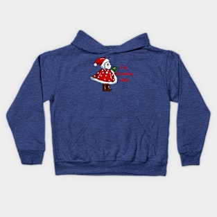 I'm freaking jolly cat Xmas Kids Hoodie